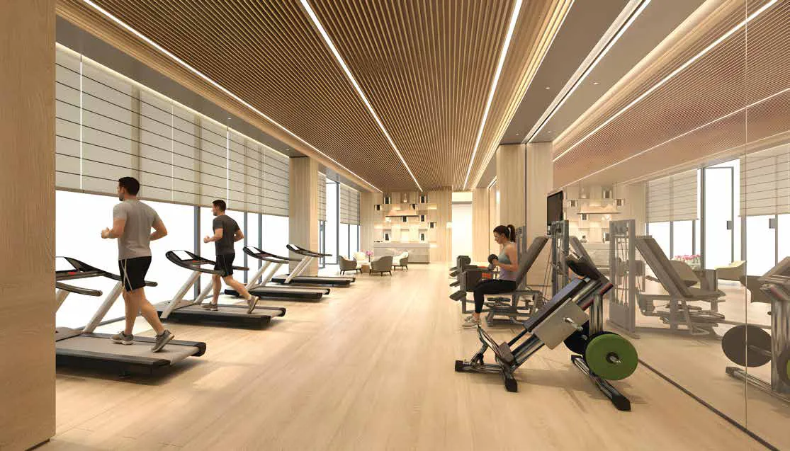 Gym at TVS Emerald Altura